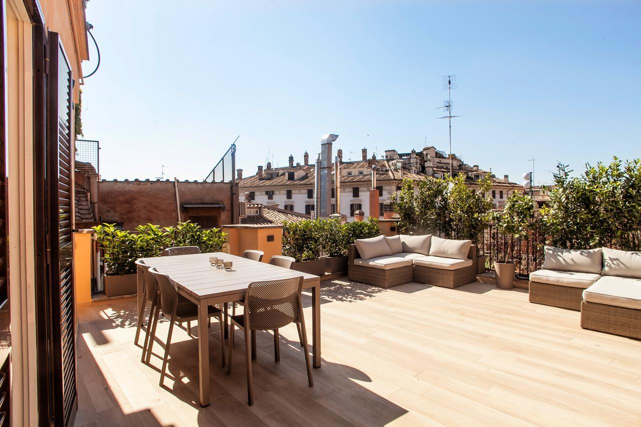 Spanish Steps Design Penthouse With Terrace Roma Exterior foto